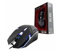 Mouse C3tech Gamer Usb Iluminação em Led - Mg-05bk