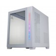 Gabinete Gamer K-Mex Space Z1 Branco Vidro Temperado Sem Fan Mid Tower mATX - CG-W2AD