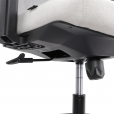 Cadeira Elements Helene Special Preta e Cinza claro, Bracos 3D e Apoio de Cervical 