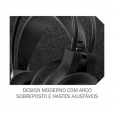 Headset Gamer K-mex Ar63 7.1 Virtual Surround Usb Preto/RGB 